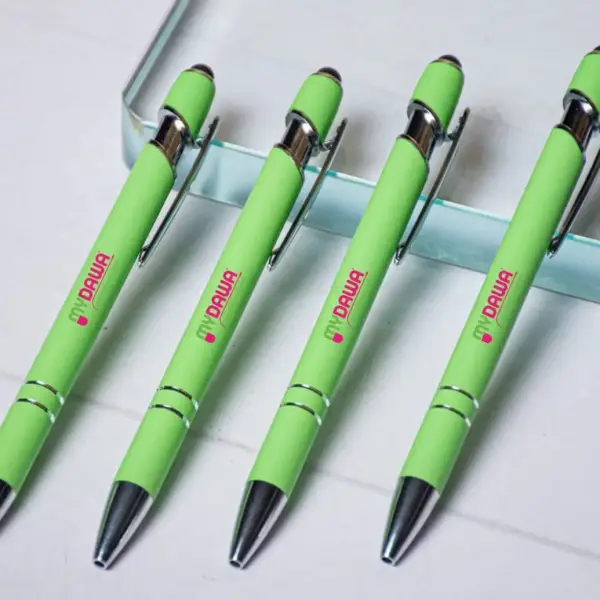 Executive 2 Ring Rubber Pen.